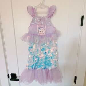 Kids girls mermaid dress costume